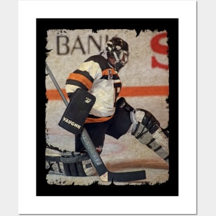 Daniel Berthiaume, 1992 in Boston Bruins (3.16 GAA) Posters and Art